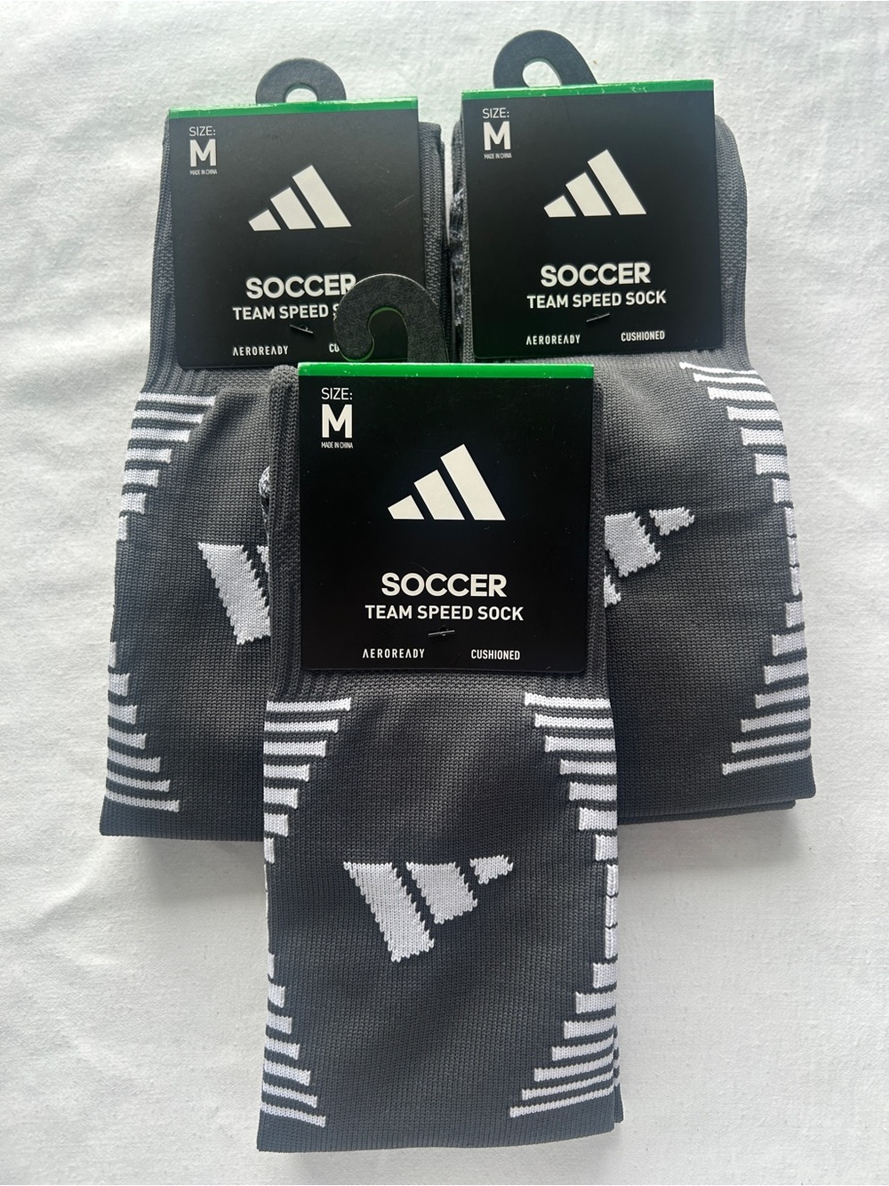 NWT! adidas Unisex Soccer Team Speed Socks Bundle